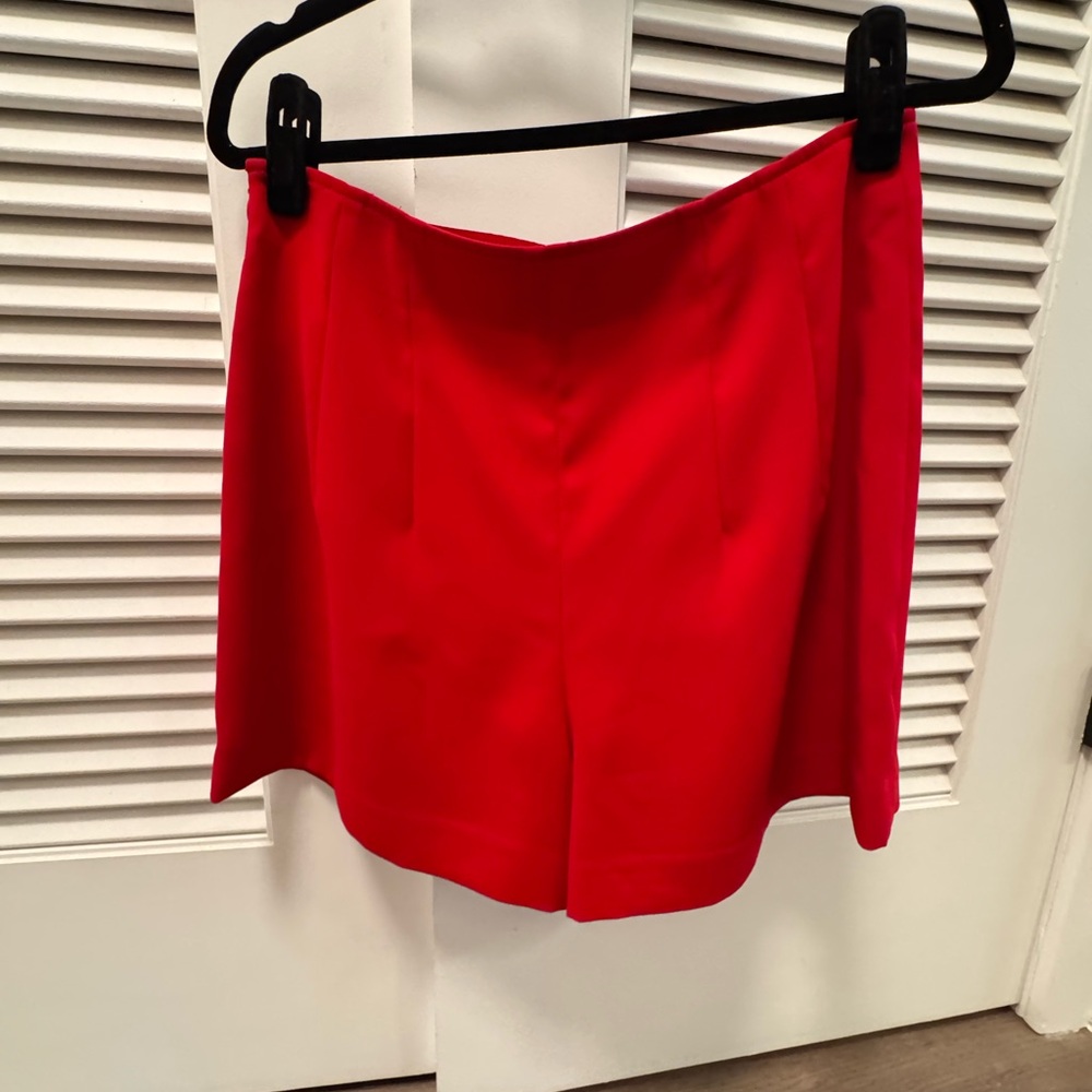 Club Monaco Vibrant Red Shorts size 10